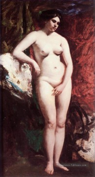 Permanent Nu corps féminin William Etty Peinture à l'huile
